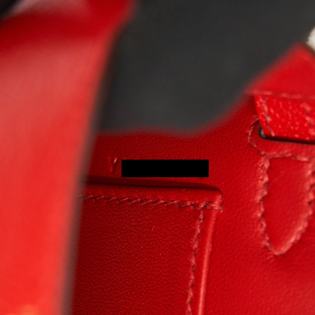 Hermes Mini Kelly Ⅱ Sellier Chevre S3 Rouge De Coeur GHW