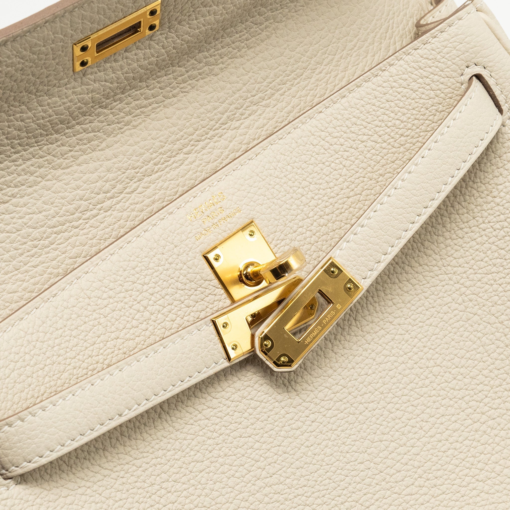 HERMES KELLY 25 TOGO CRAIE GHW