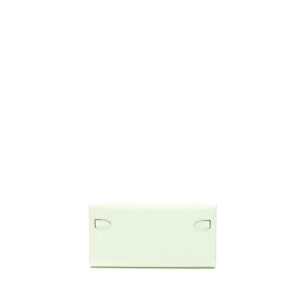 Hermes Kelly To Go Epsom Vert Fizz SHW