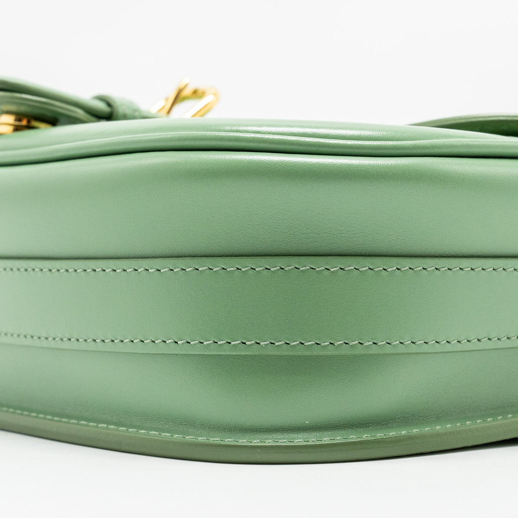DIOR MEDIUM DIOR BOBBY BAG CALFSKIN GREEN GHW