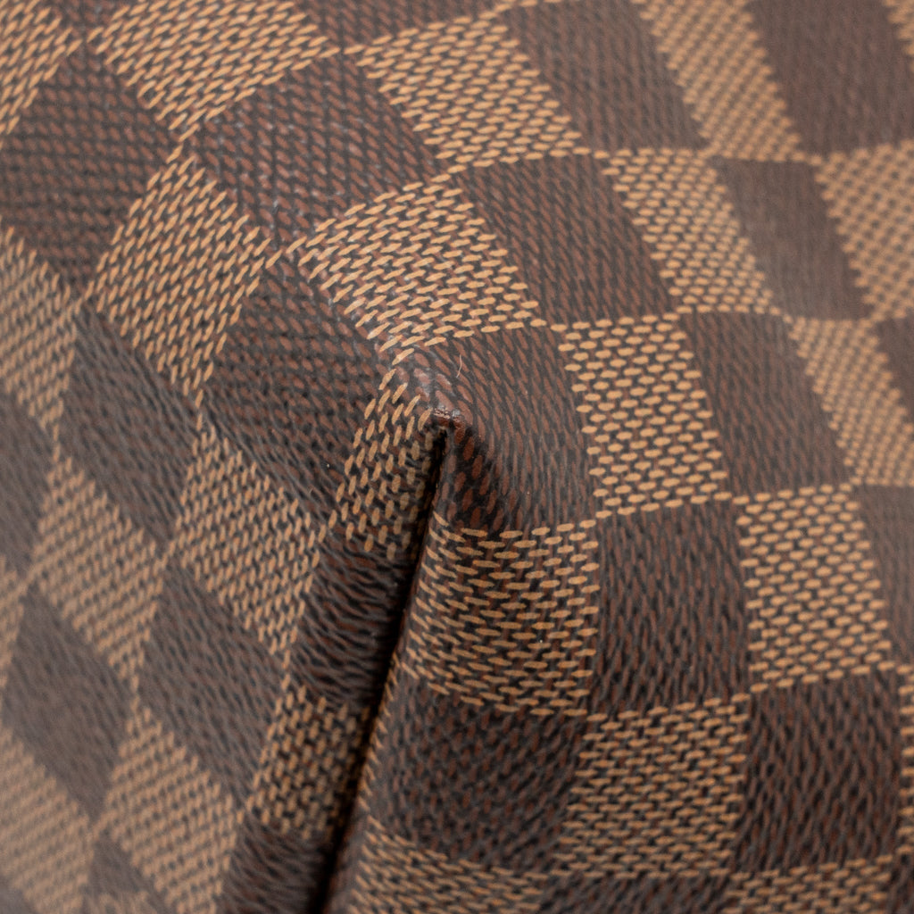 LOUIS VUITTON CLAPTON BACKPACK DAMIER EBENE CANVAS/LEATHER LIGHT PINK GHW