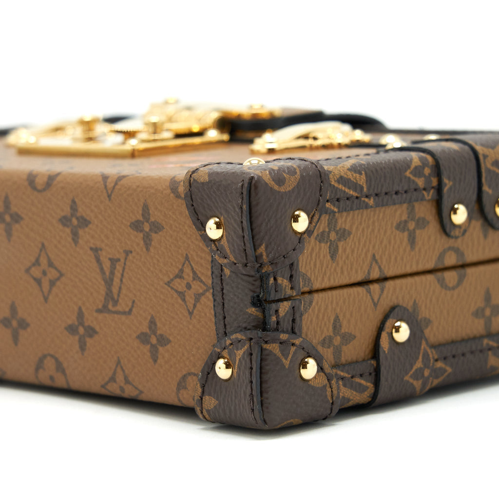 LOUIS VUITTON PETITE MALLE MONOGRAM REVERSE CANVAS