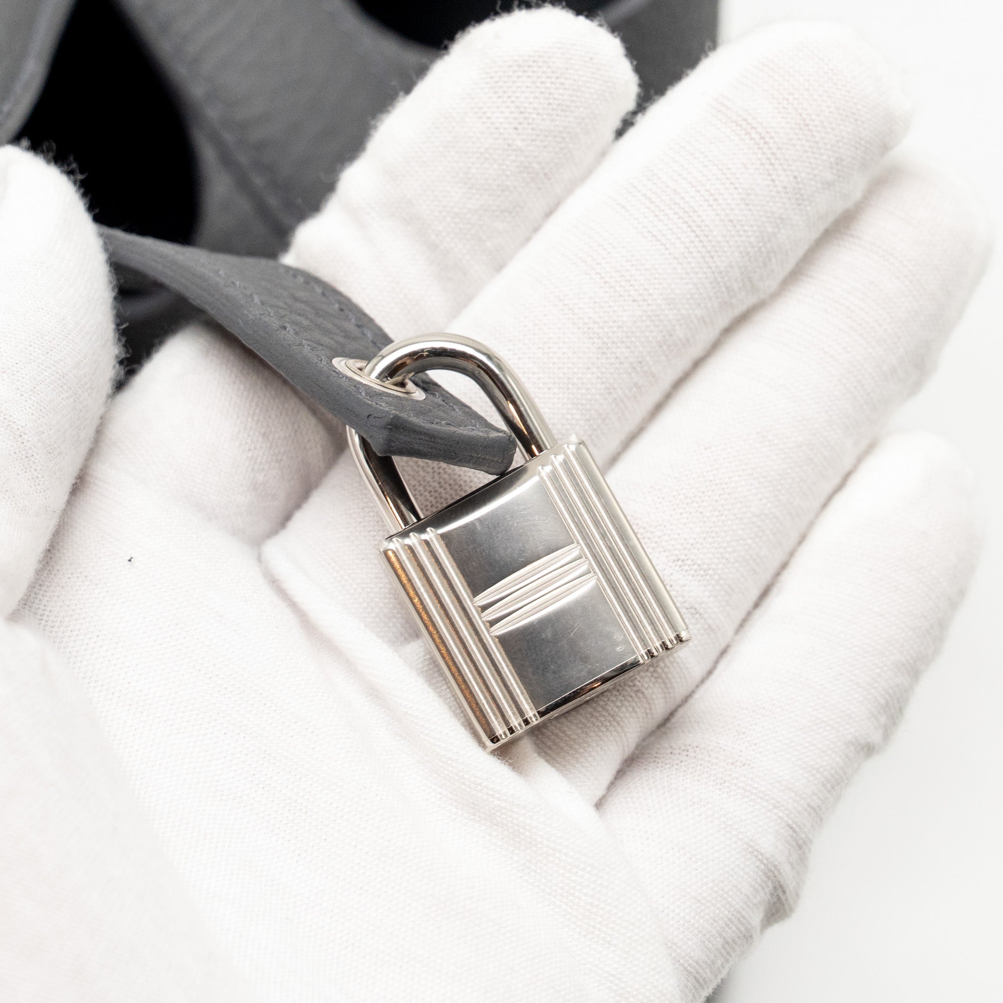 HERMES PICOTIN 18 LOCK BAG CLEMENCE ARDOISE SHW