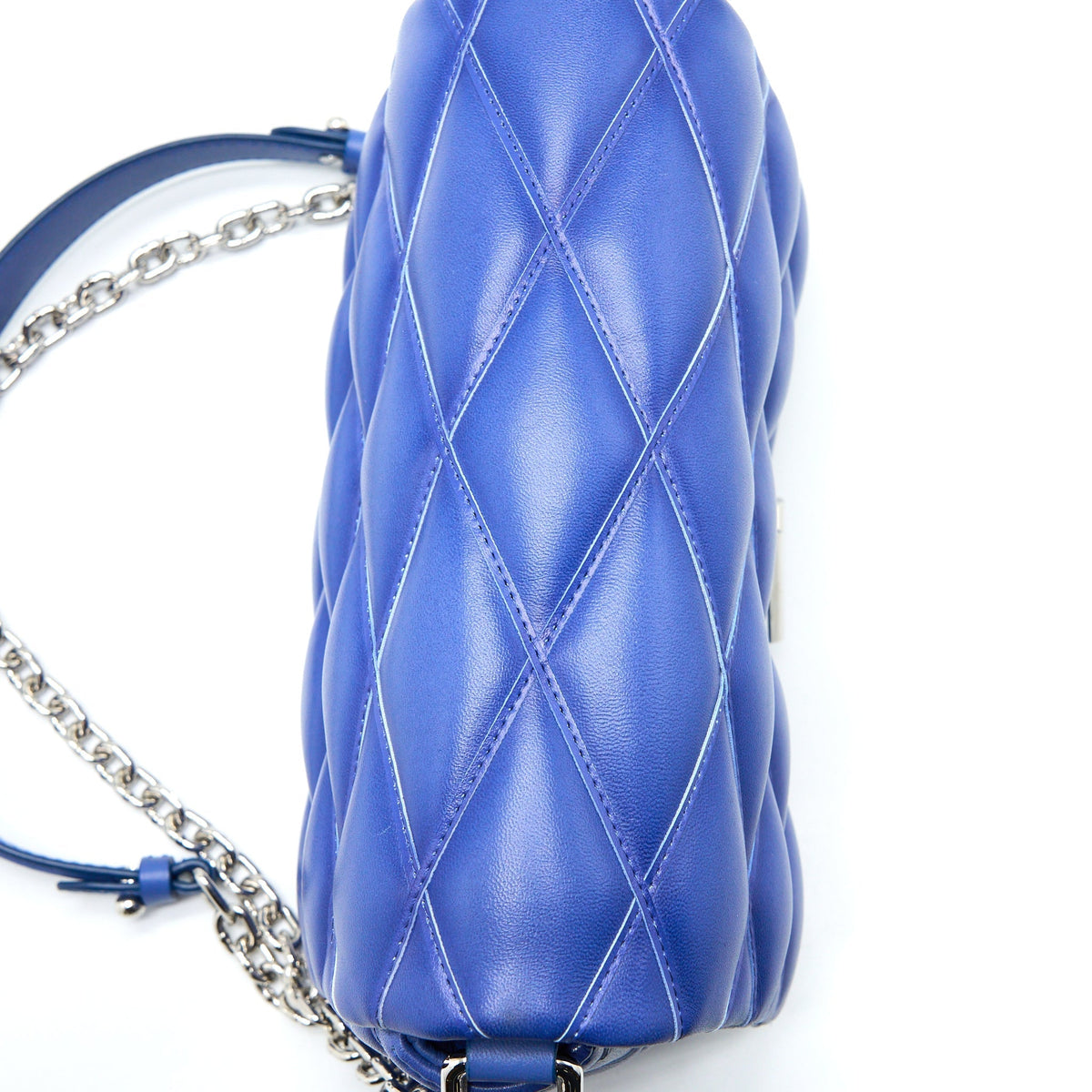 LOUIS VUITTON GO-14 MALLETAGE PM LAMBSKIN BLUE SHW