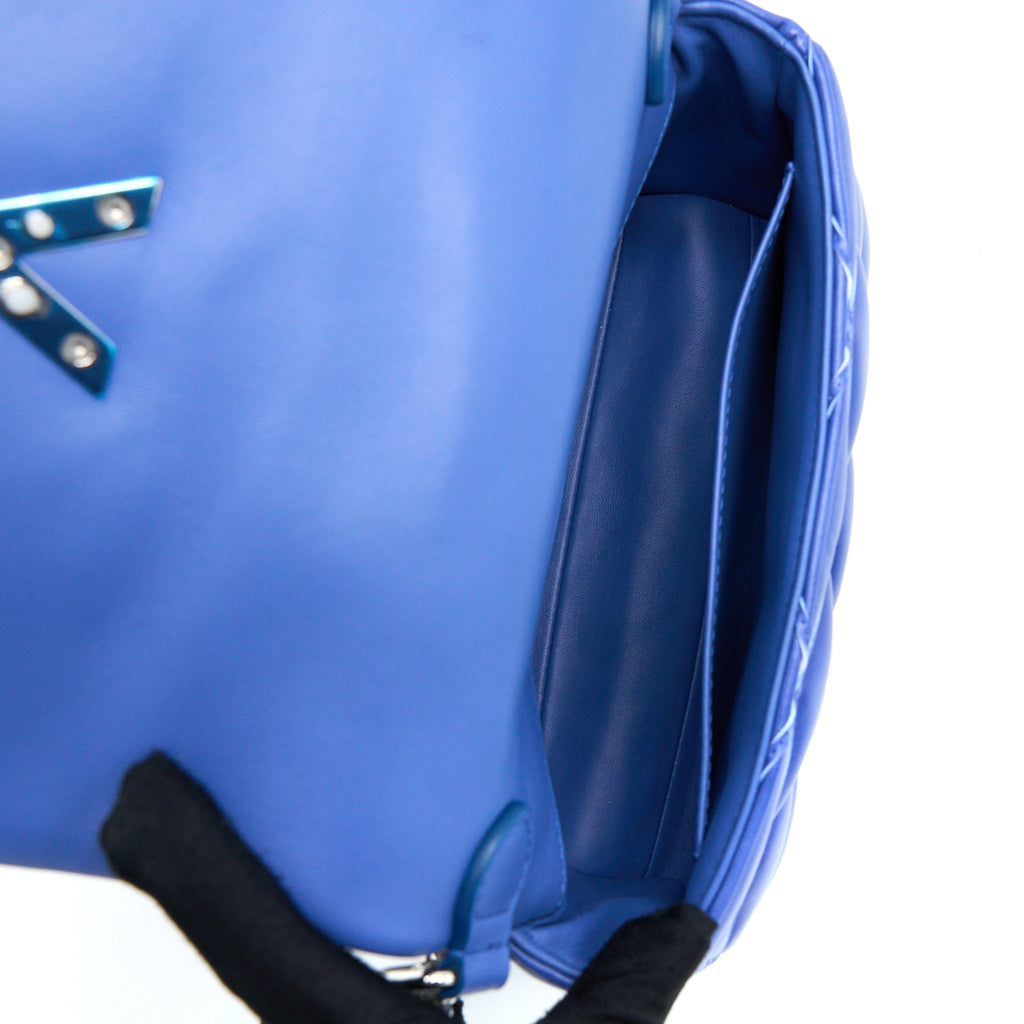 LOUIS VUITTON GO-14 MALLETAGE PM LAMBSKIN BLUE SHW