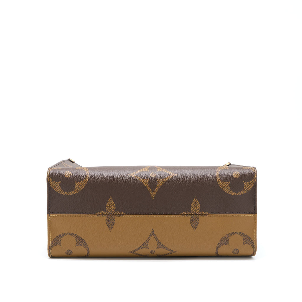 LOUIS VUITTON ON THE GO MM MONOGRAM CANVAS GHW