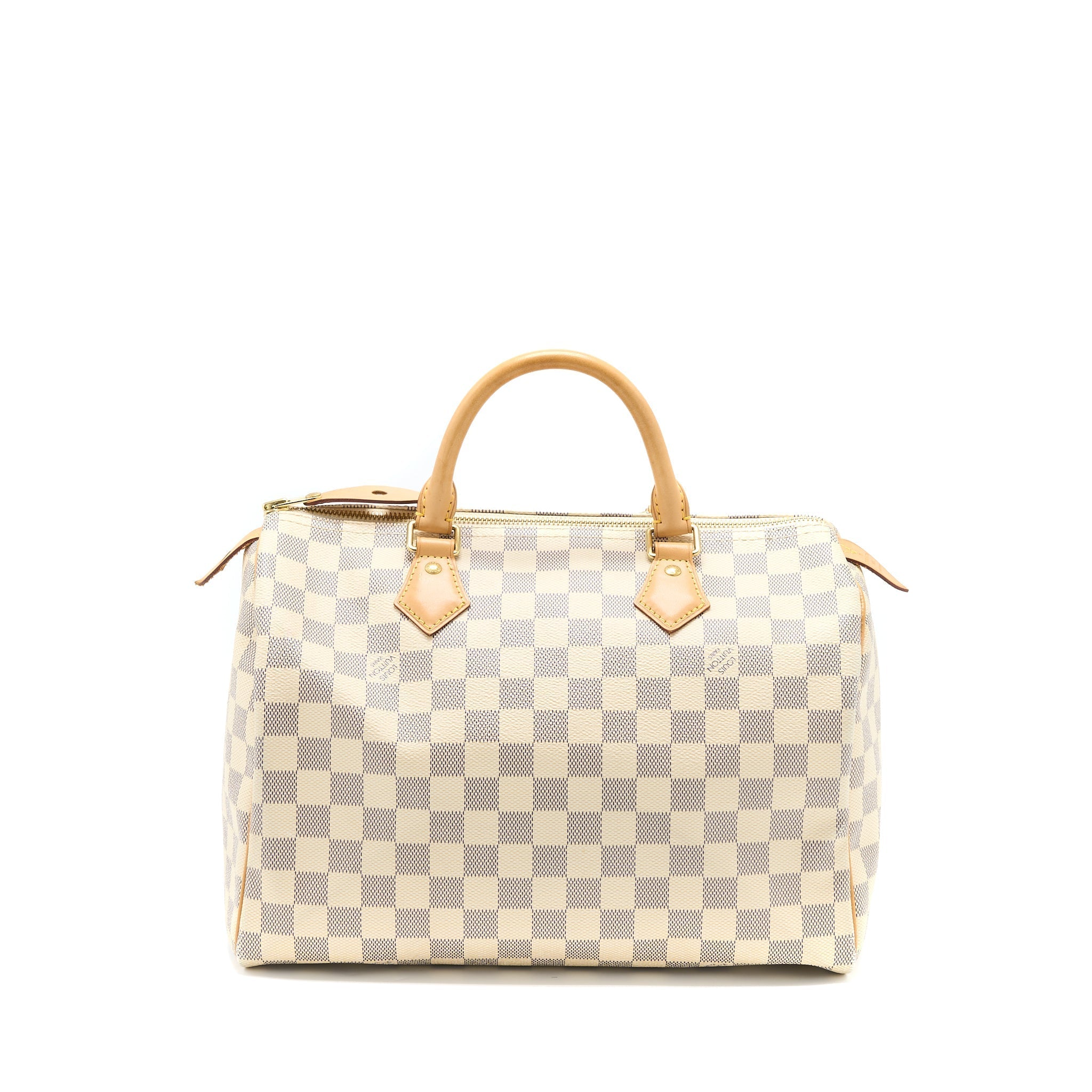LOUIS VUITTON SPEEDY 30 DAMIER AZUR CANVAS GHW