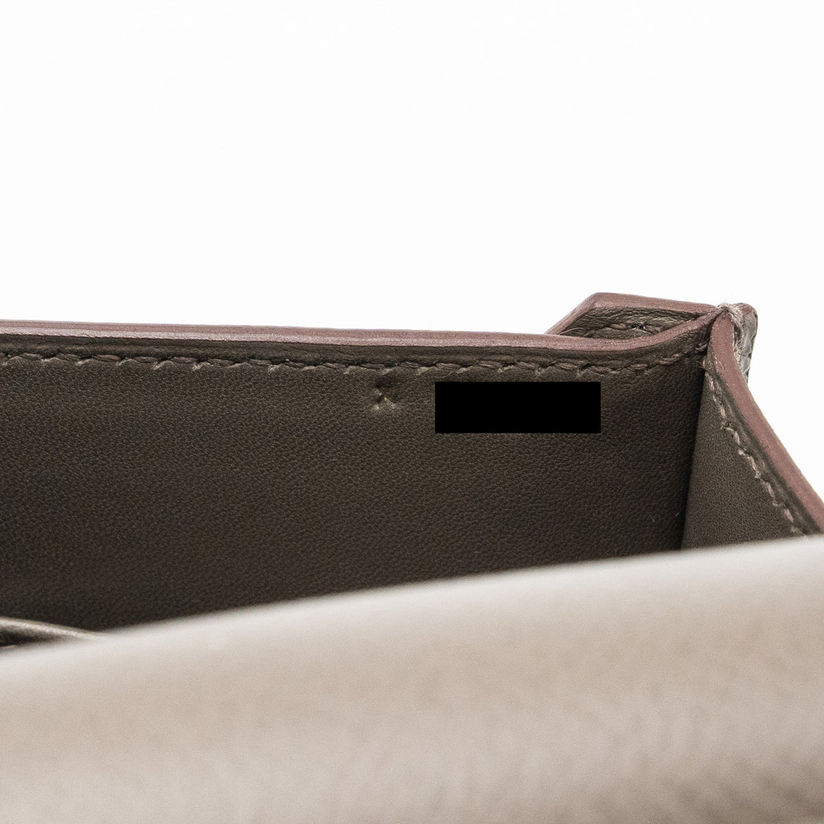 Hermes verrou 21 epsom gris etain SHW