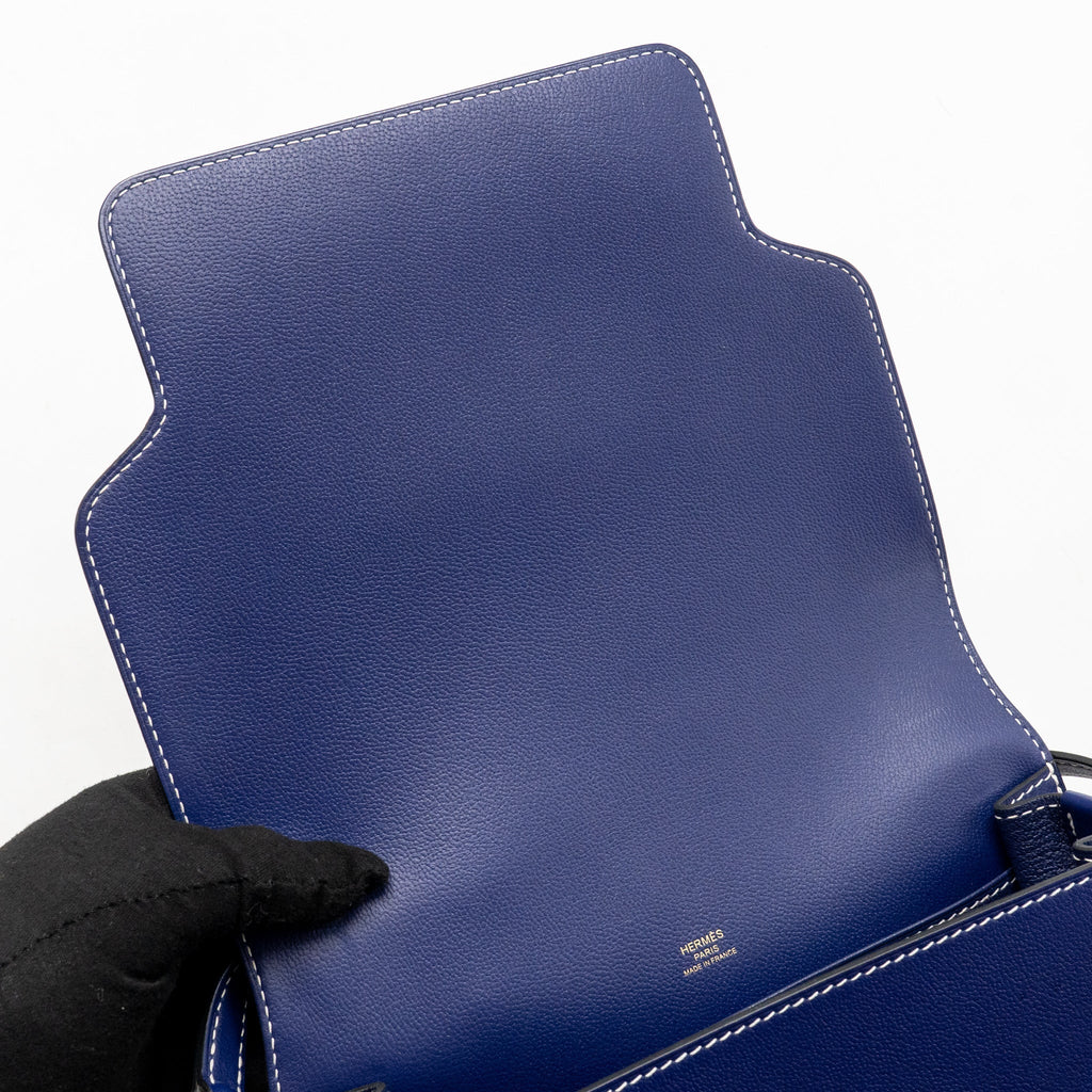 HERMES ROULIS 23 ALLEGRETTO BLUE ENCRE LGHW
