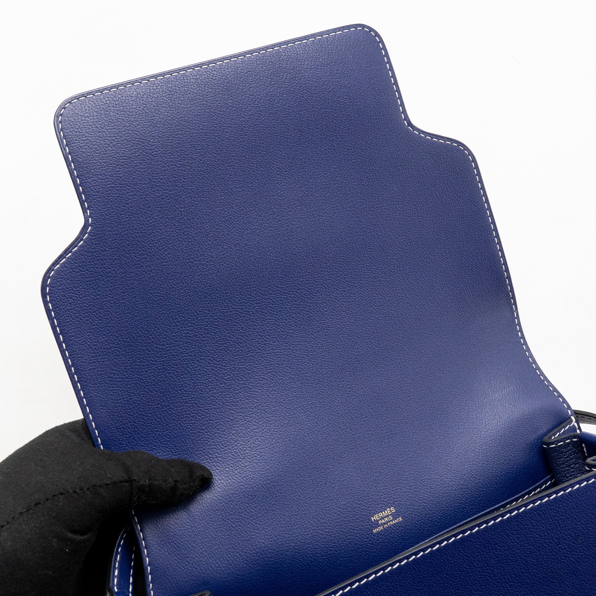 HERMES ROULIS 23 ALLEGRETTO BLUE ENCRE LGHW