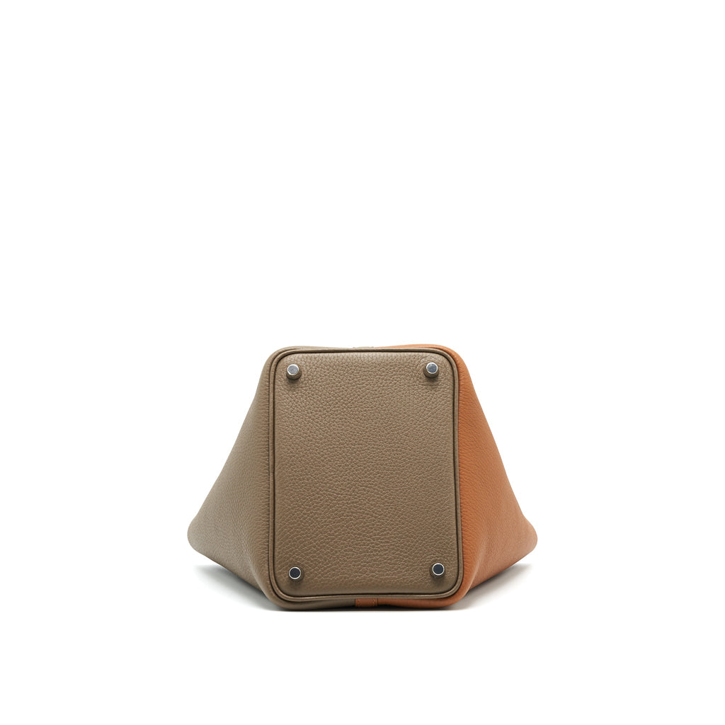 Hermes picotin 18 Lock bag Gold/ Etoupe/ Nata SHW