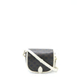 CELINE MEDIUM FOLCO BAG TRIOMPHE CANVAS/WHITE LGHW