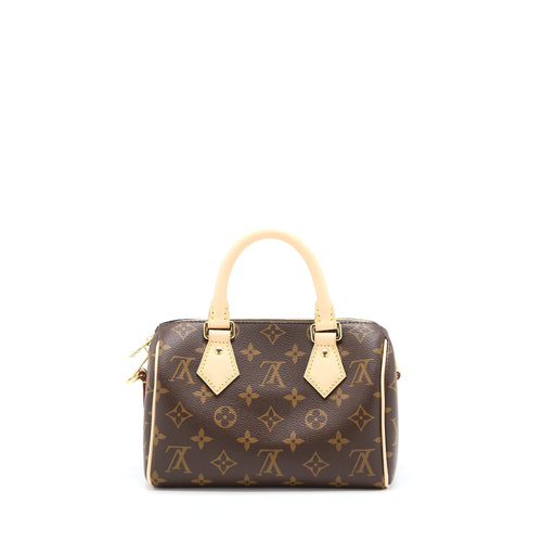 LOUIS VUITTON SPEEDY 20 BANDOULIERE MONOGRAM CANVAS GHW