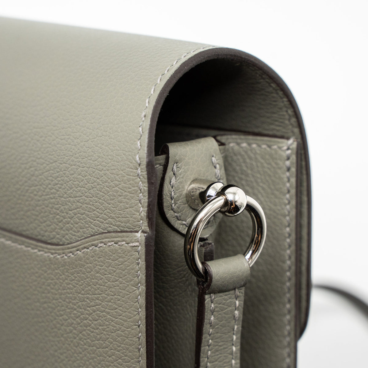 Hermes Mini Roulis Evercolor Gris Meyer SHW