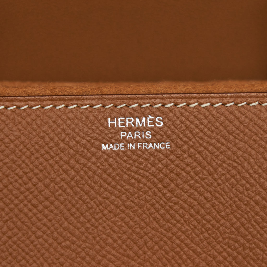 HERMES DELLA CAVALLERIA MINI BAG EPSOM GOLD SHW