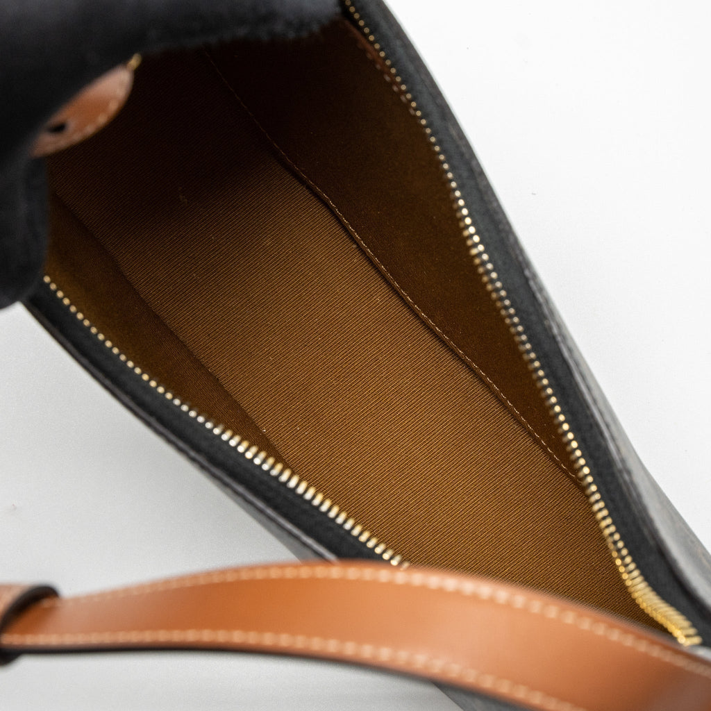 CELINE AVA BAG TRIOMPHE CANVAS TAN GHW