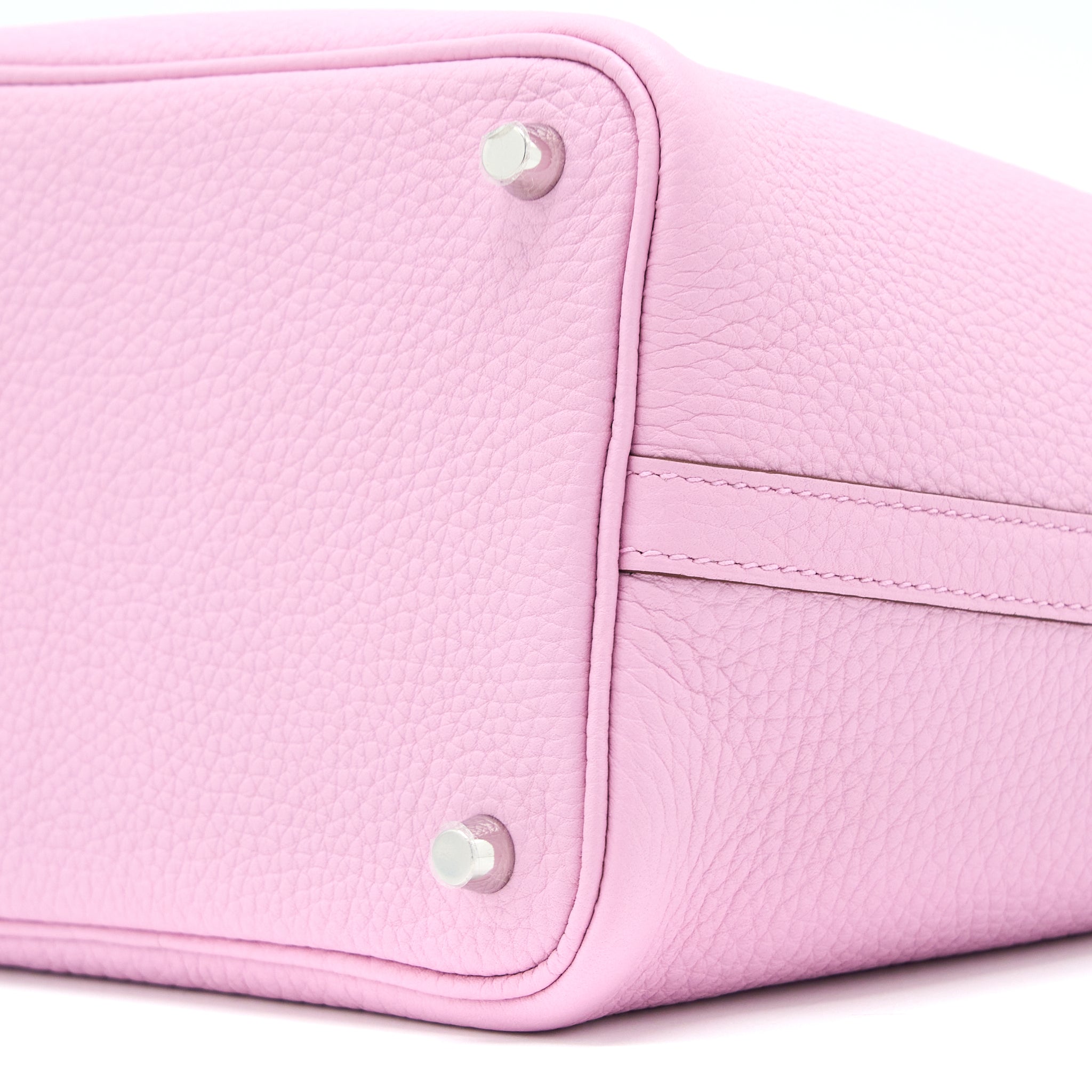 HERMES PICOTIN 18 LOCK BAG CLEMENCE MAUVE SYLVESTRE SHW