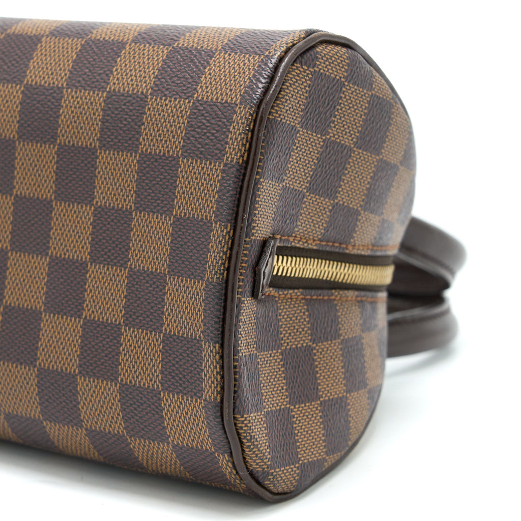 LOUIS VUITTON MINI RIBERA BAG DAMIER EBENE CANVAS GHW