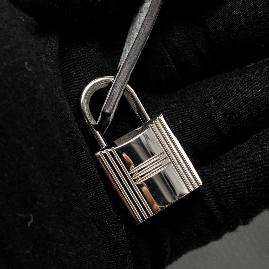 HERMES PICOTIN 18 LOCK BAG CLEMENCE BLEU PALE SHW