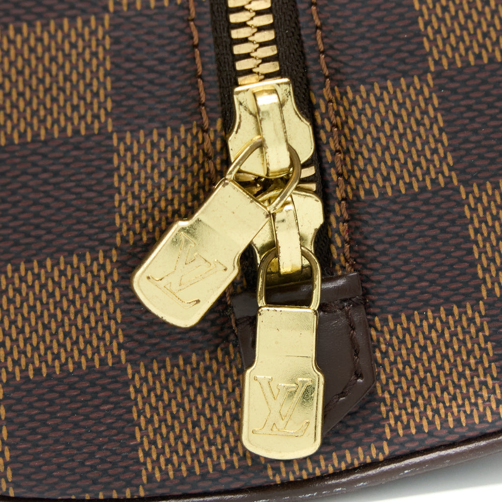 LOUIS VUITTON MINI RIBERA BAG DAMIER EBENE CANVAS GHW