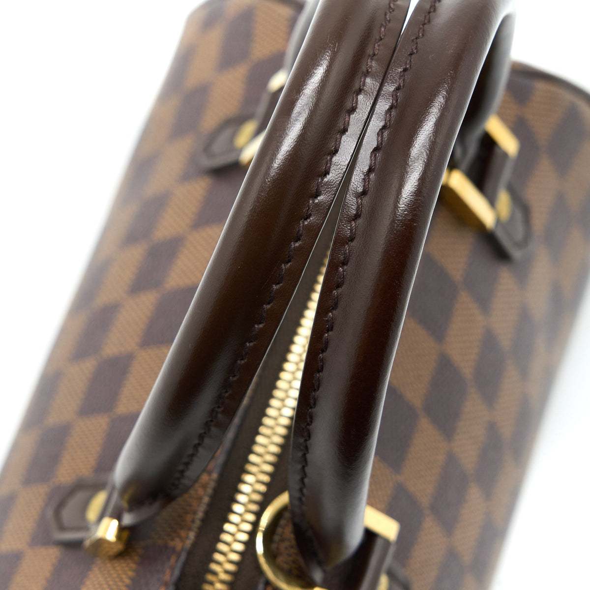 LOUIS VUITTON MINI RIBERA BAG DAMIER EBENE CANVAS GHW