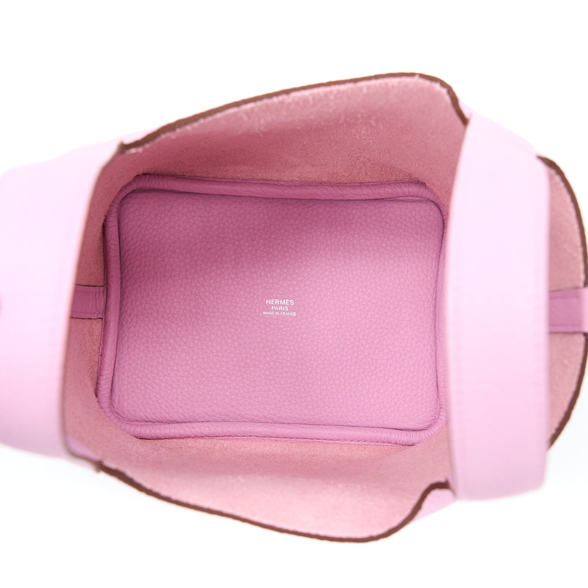 HERMES PICOTIN 18 LOCK BAG CLEMENCE MAUVE SYLVESTRE SHW