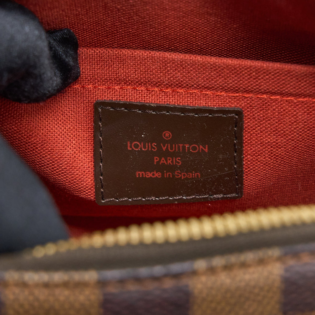 LOUIS VUITTON MINI RIBERA BAG DAMIER EBENE CANVAS GHW
