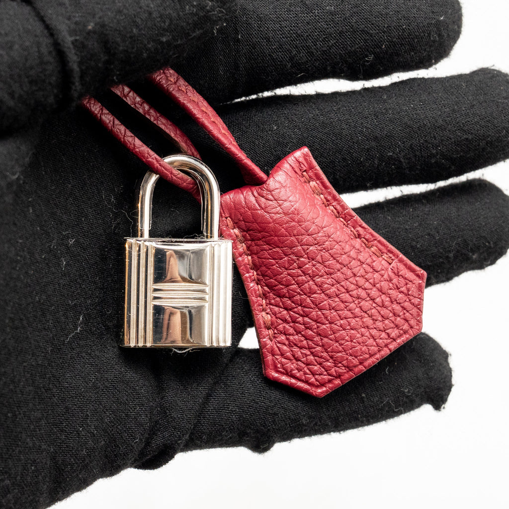 HERMES BIRKIN 35 CLEMENCE B5 RUBIS SHW