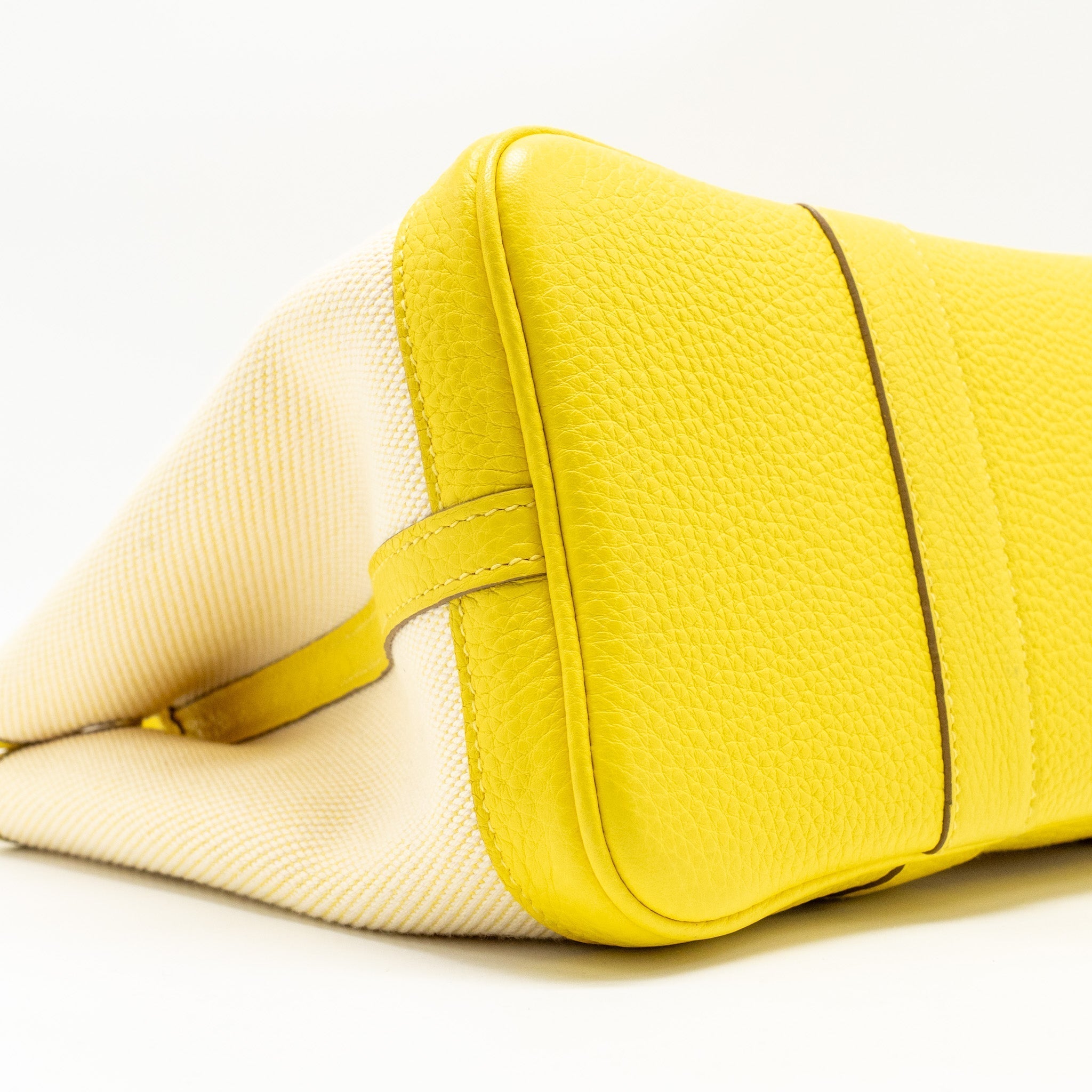 HERMES GARDEN PARTY 30 CANVAS / NEGONDA CITRON/LIME SHW