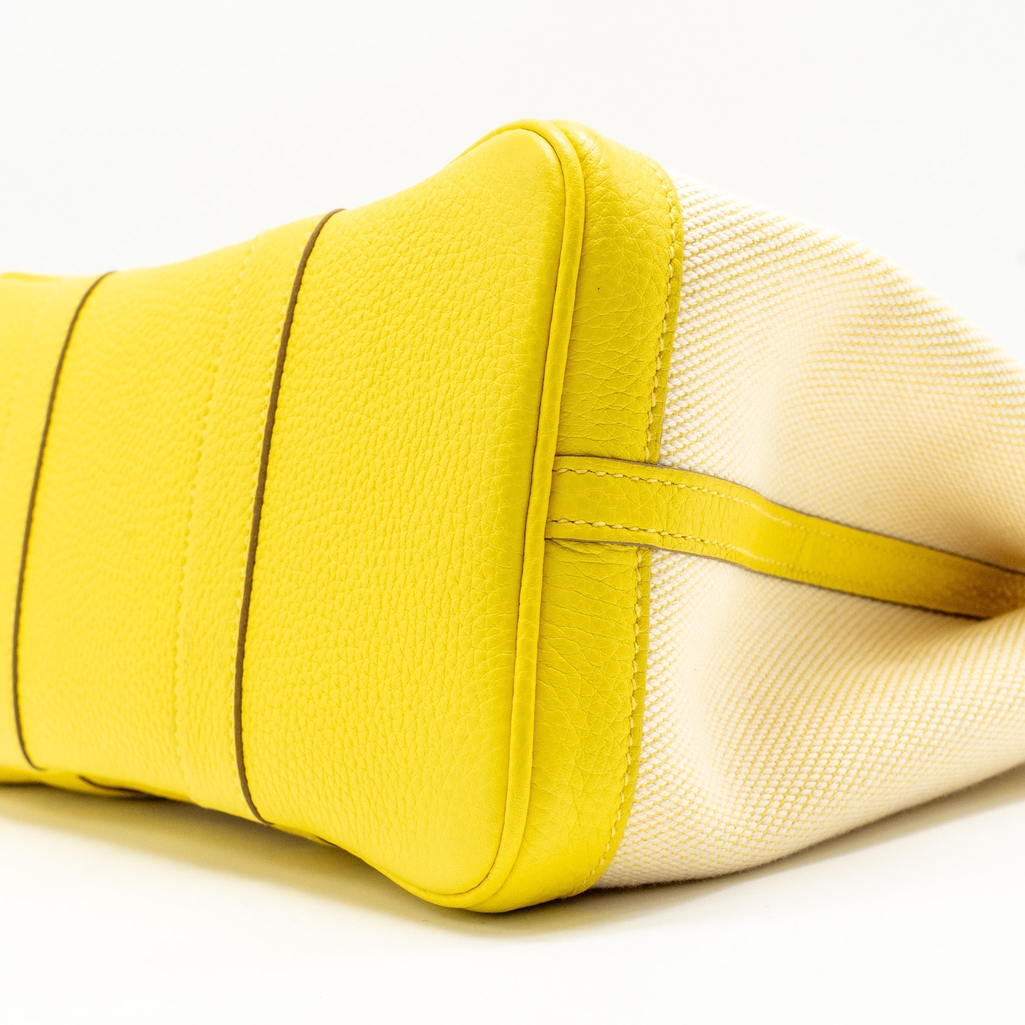 HERMES GARDEN PARTY 30 CANVAS / NEGONDA CITRON/LIME SHW