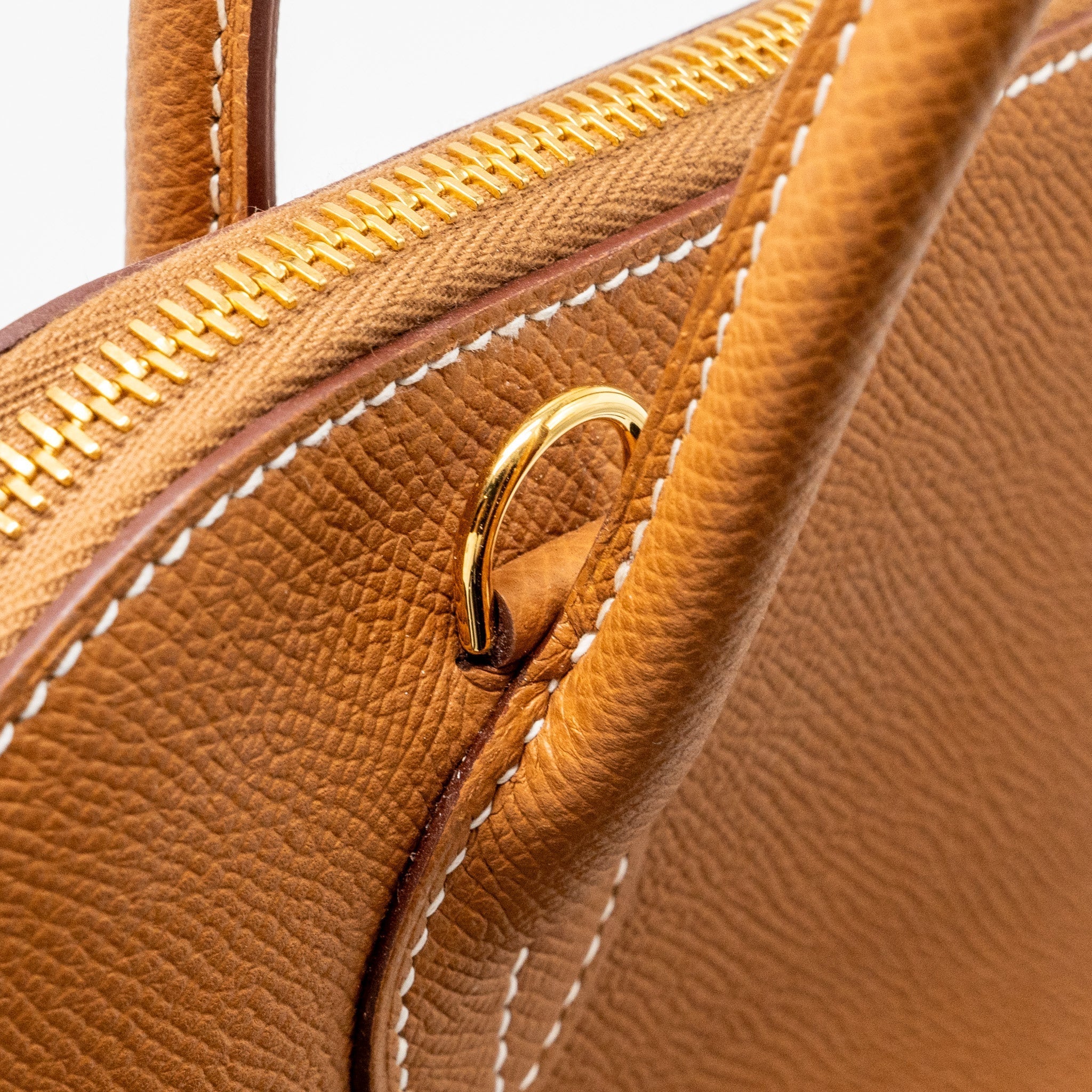 HERMES BOLIDE 1923 25 EPSOM GOLD GHW