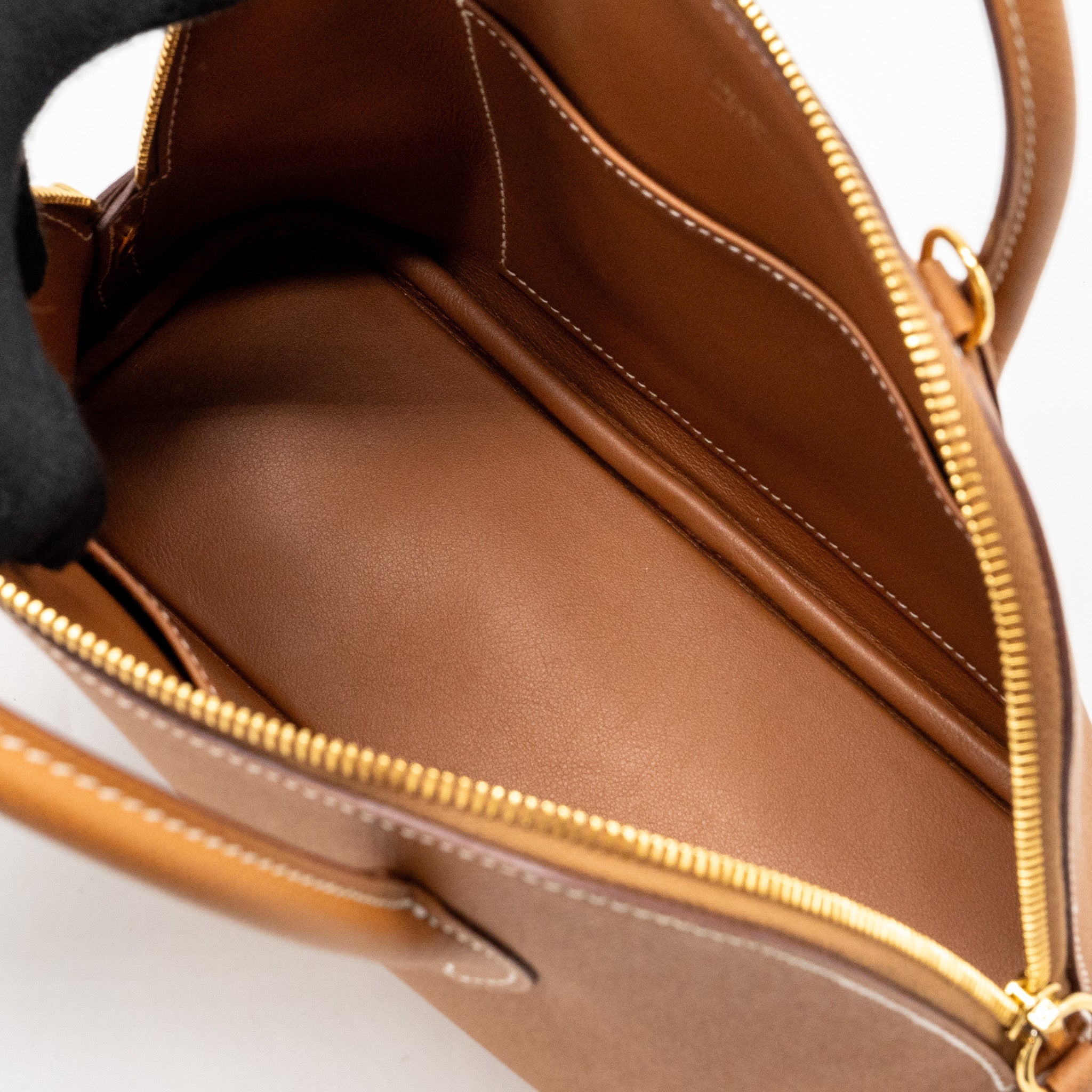 HERMES BOLIDE 1923 25 EPSOM GOLD GHW