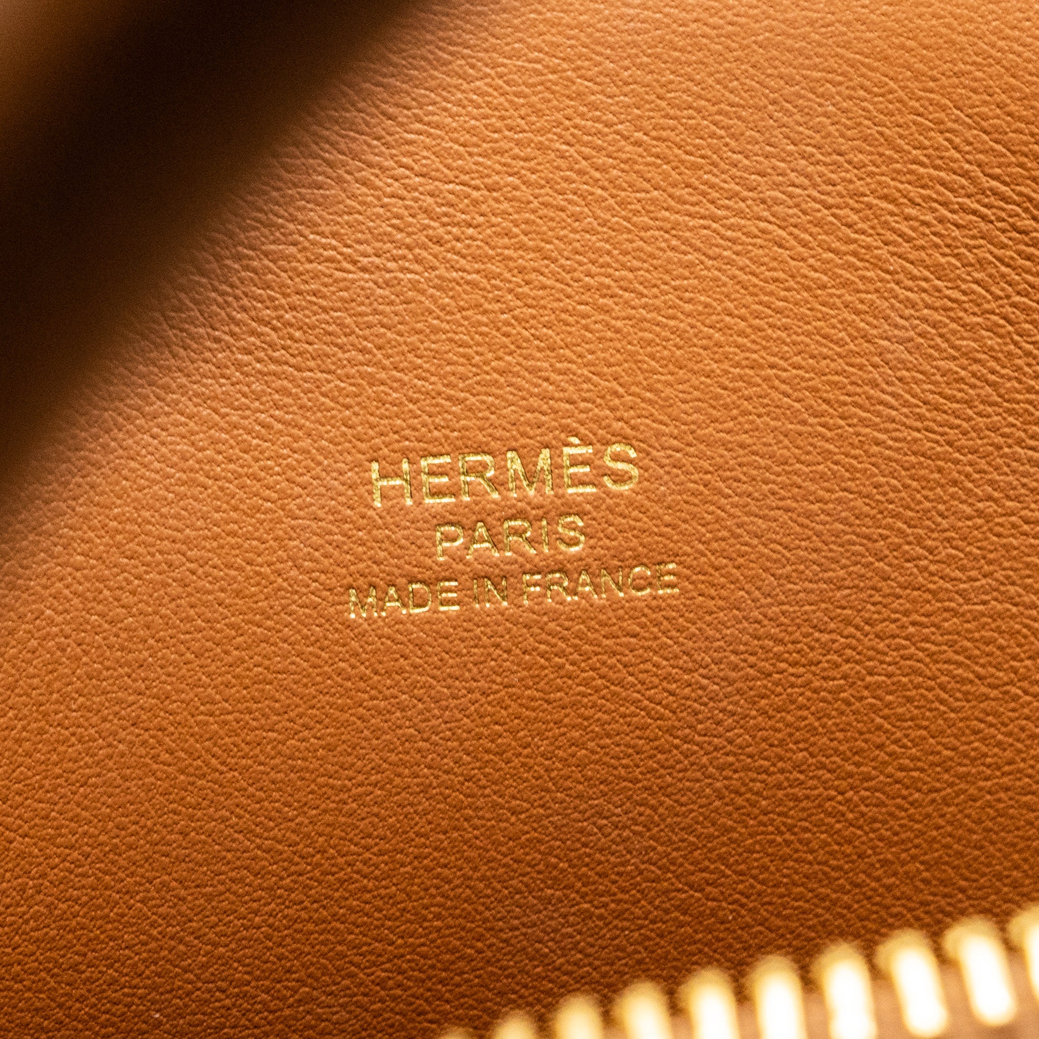 HERMES BOLIDE 1923 25 EPSOM GOLD GHW