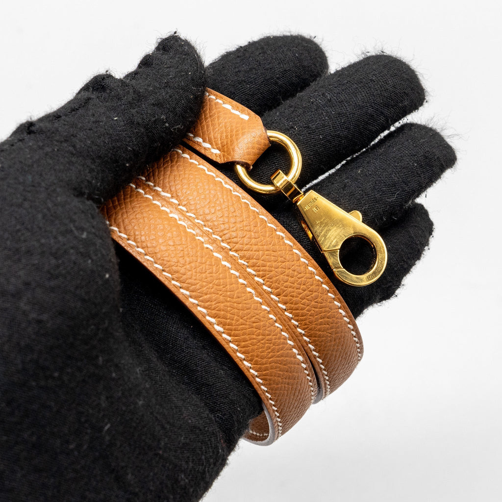 HERMES BOLIDE 1923 25 EPSOM GOLD GHW