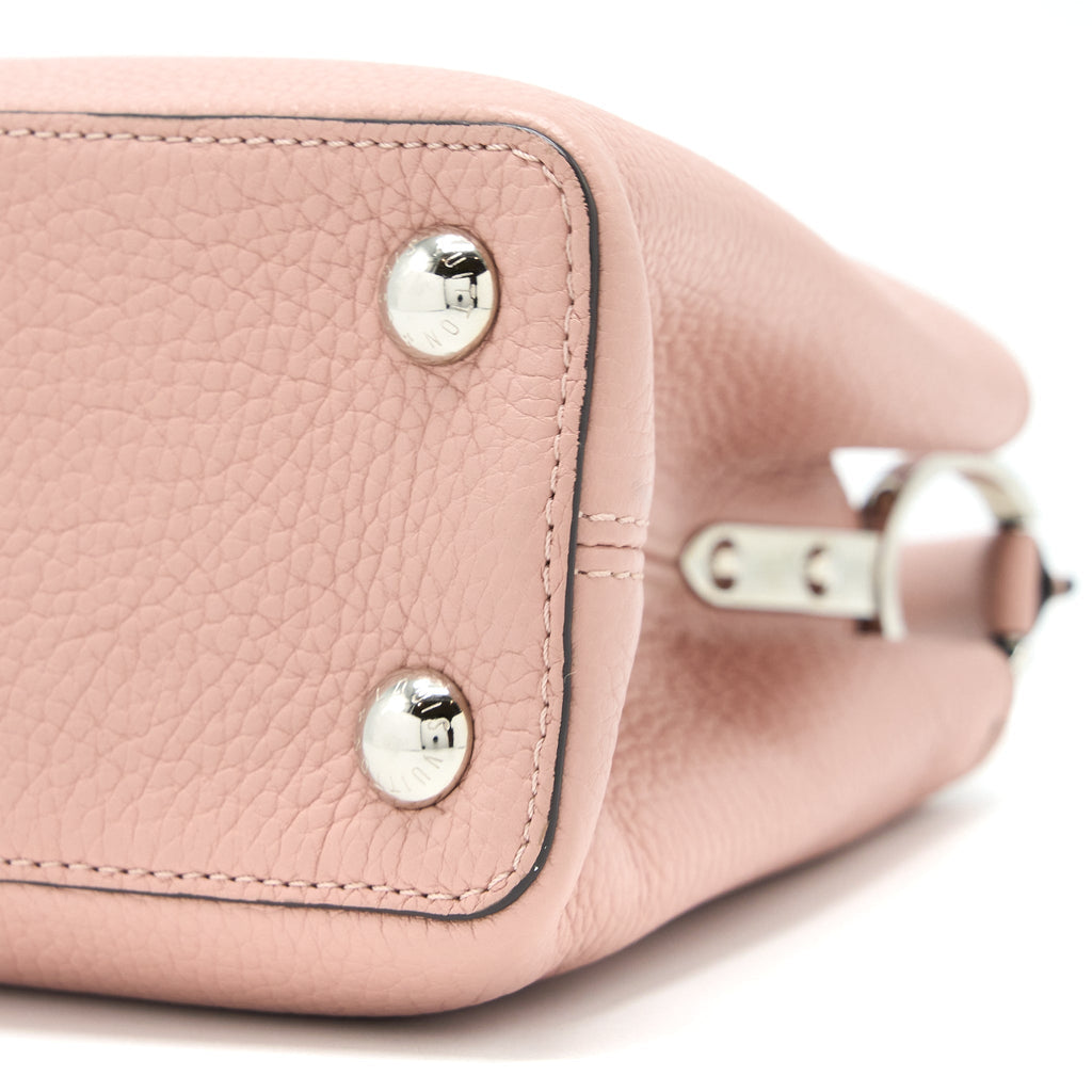 LOUIS VUITTON CAPUCINES BB TAURILLON PINK SHW