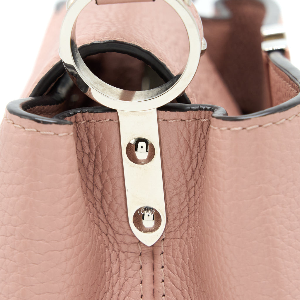 LOUIS VUITTON CAPUCINES BB TAURILLON PINK SHW