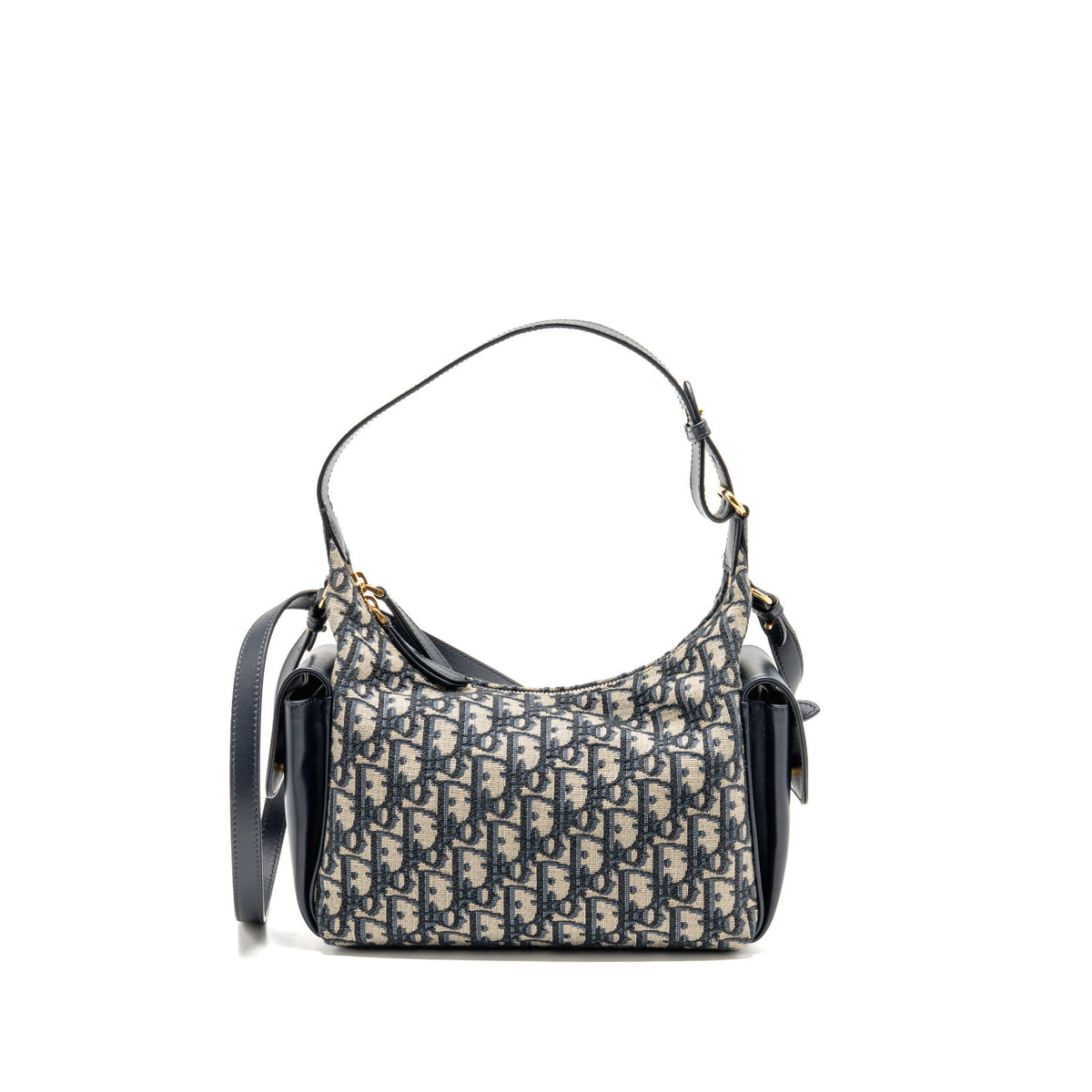 Dior Medium D-Dream Bag Blue Dior Oblique Jacquard / Calfskin GHW
