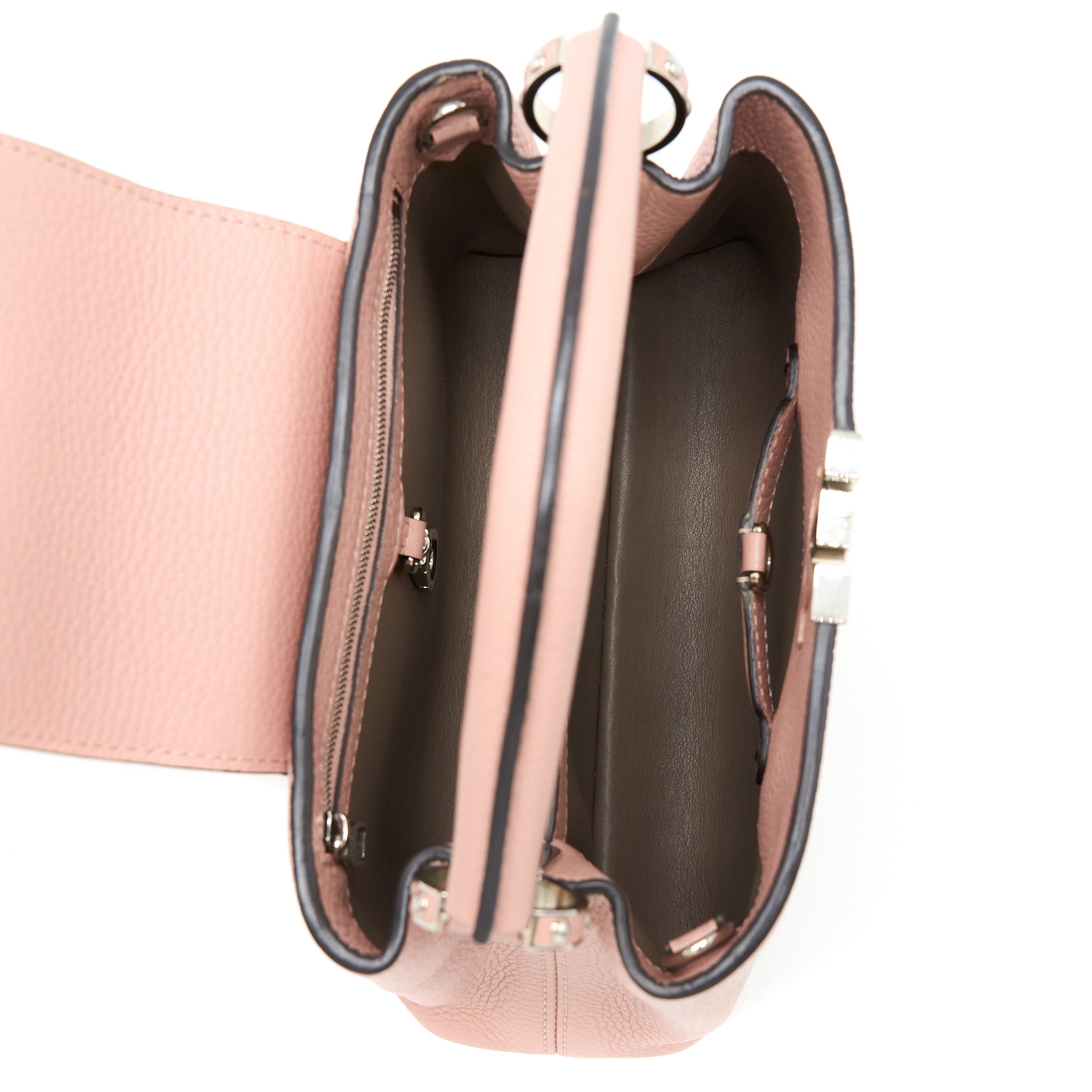 LOUIS VUITTON CAPUCINES BB TAURILLON PINK SHW