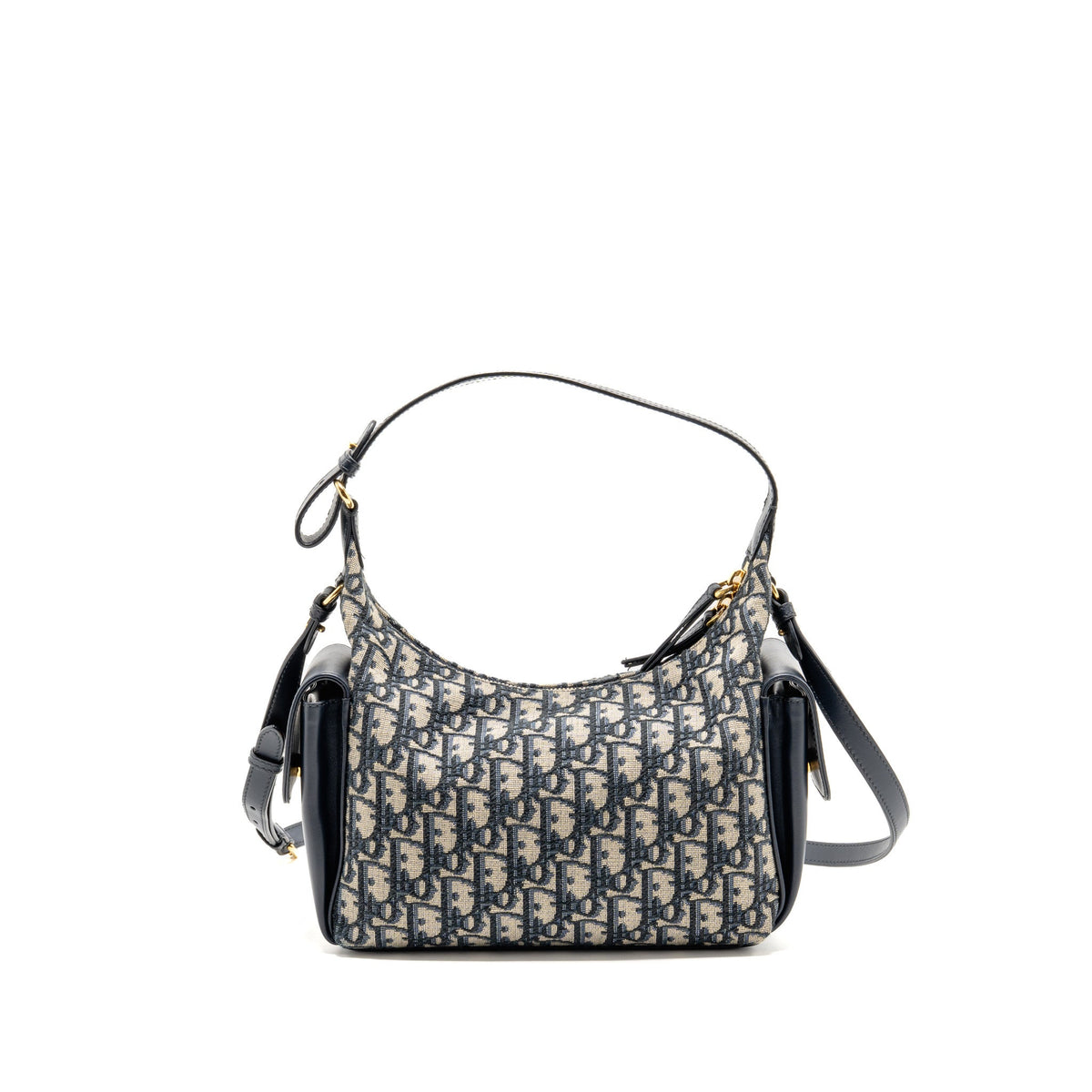 Dior Medium D-Dream Bag Blue Dior Oblique Jacquard / Calfskin GHW