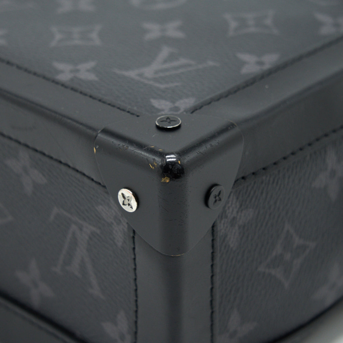 LOUIS VUITTON SOFT TRUNK BLACK MONOGRAM M44730