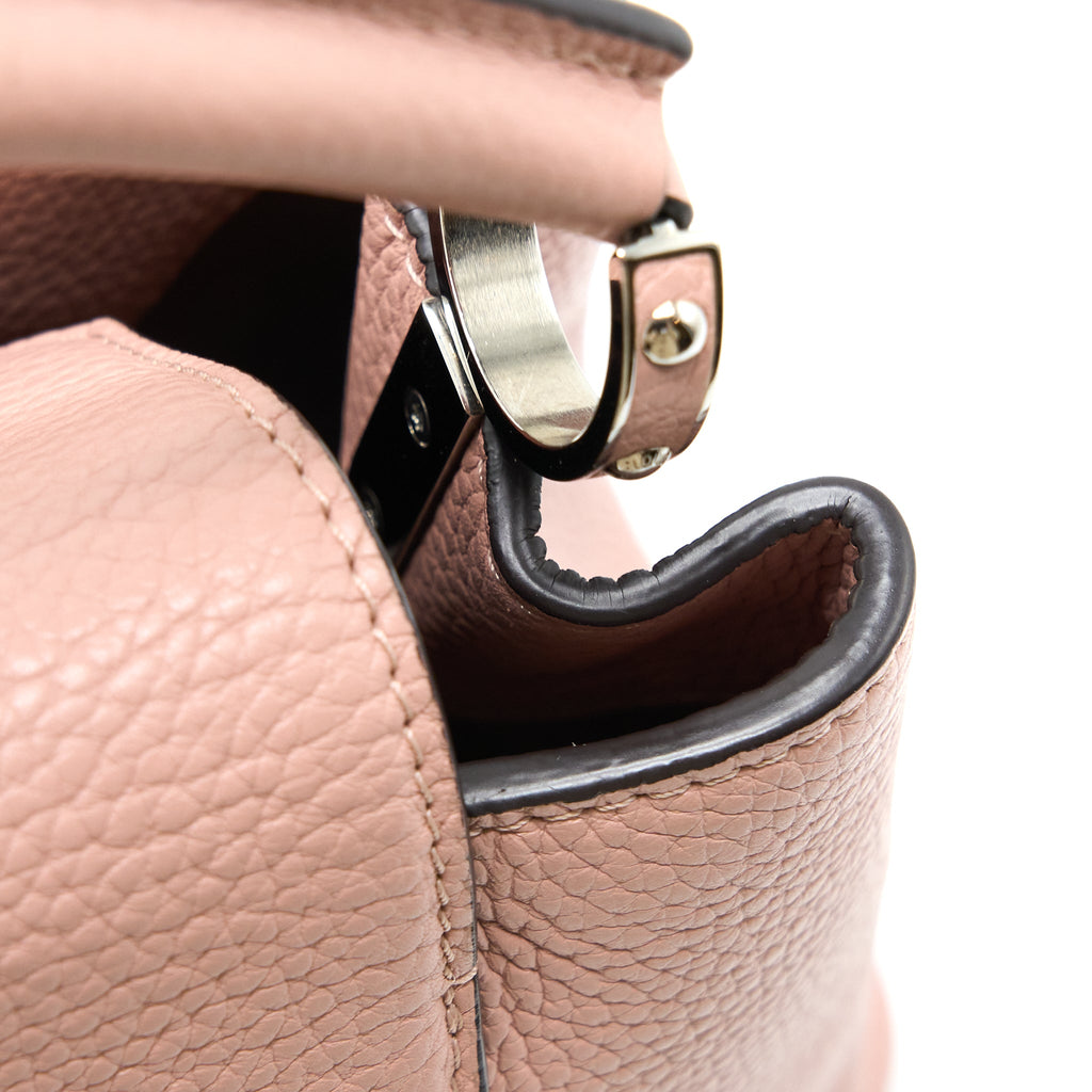 LOUIS VUITTON CAPUCINES BB TAURILLON PINK SHW