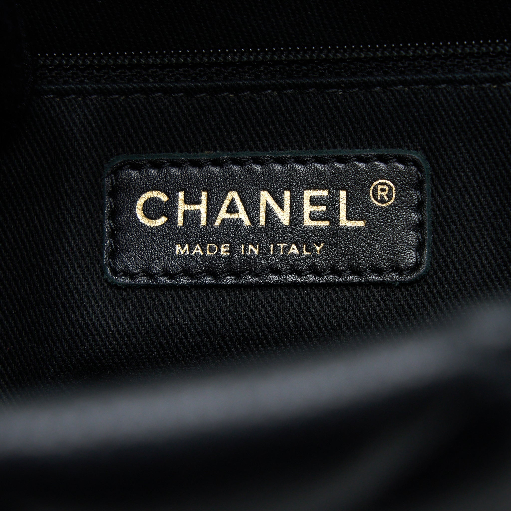 CHANEL MATELASSE CHAIN TOTE BAG CAVIAR BLACK GHW