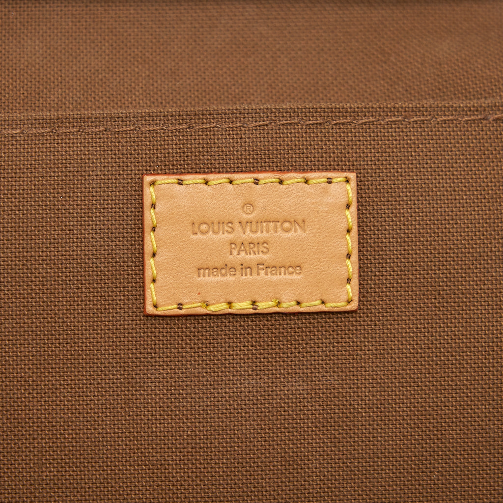 LOUIS VUITTON PETIT SAC PLAT MONOGRAM CANVAS GHW