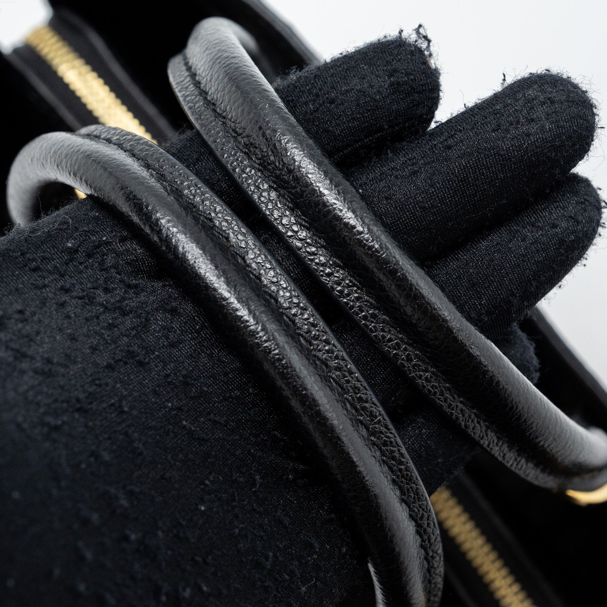 LOUIS VUITTON MONTAIGNE BB  MONOGRAM EMPREINTE BLACK GHW