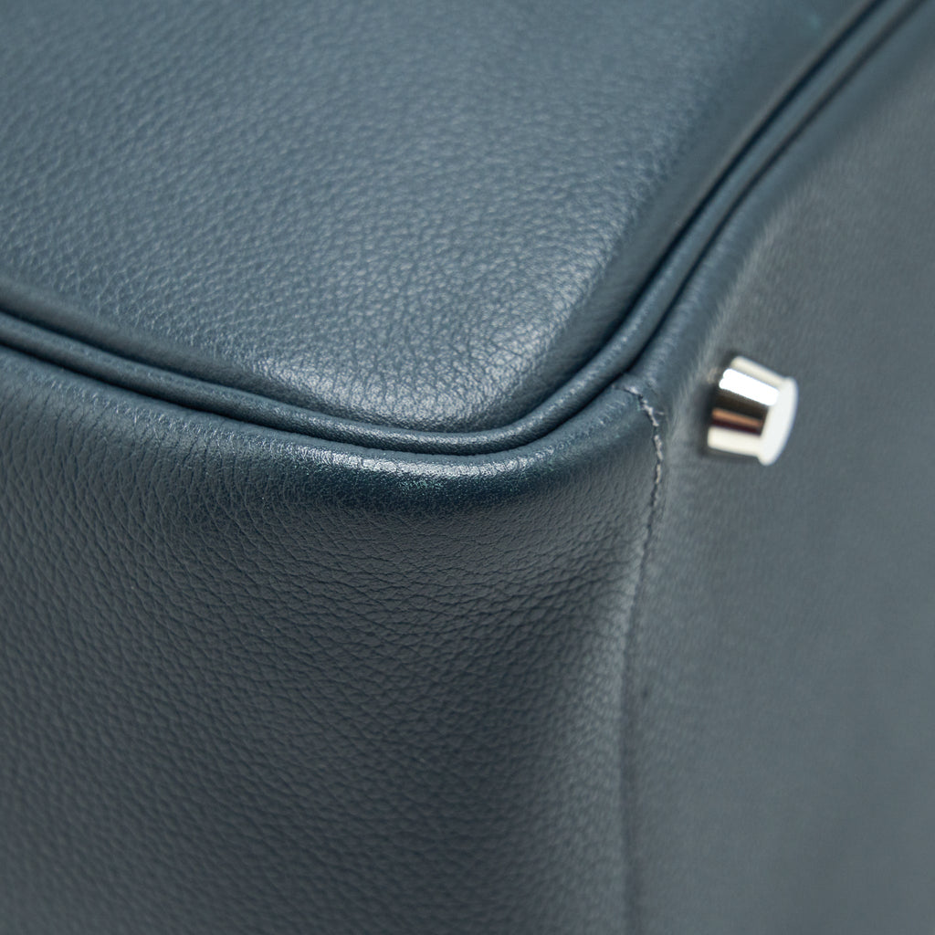 Hermes Lindy 30 Evercolour Vert Cypress SHW