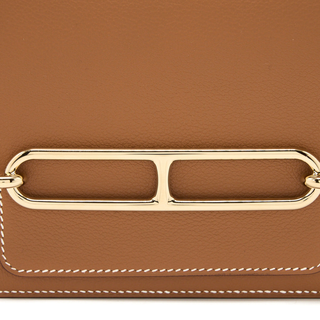 Hermes Mini Roulis Evercolor Gold LGHW