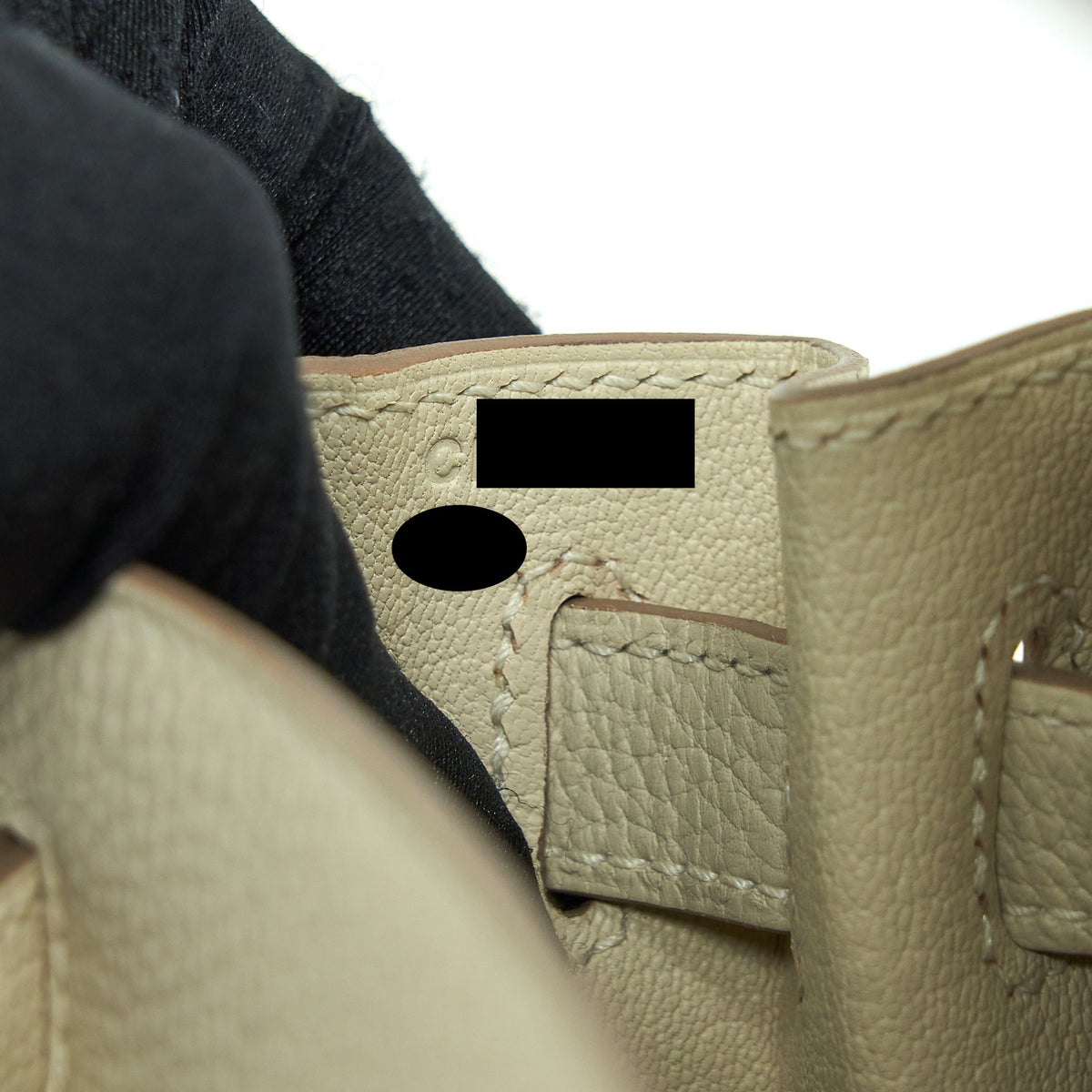 Hermes Kelly 28 Togo Craie GHW