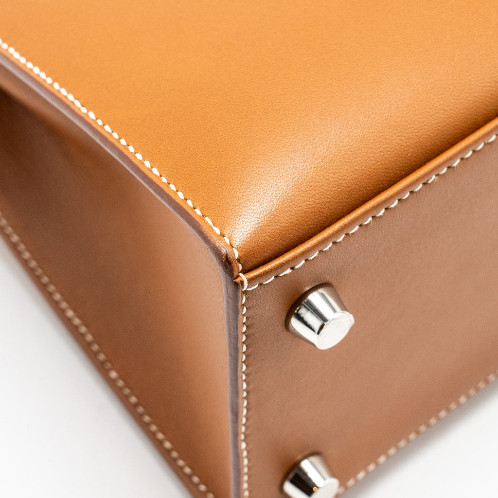 HERMES KELLY 25 BARENIA FAUVE SHW