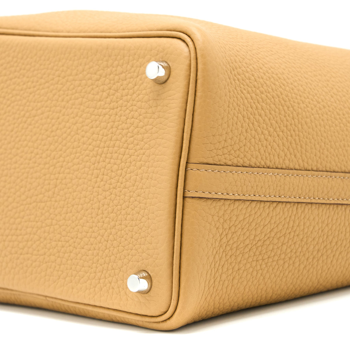 Hermes Picotin 18 Lock Bag Clemence 4b Biscuit SHW