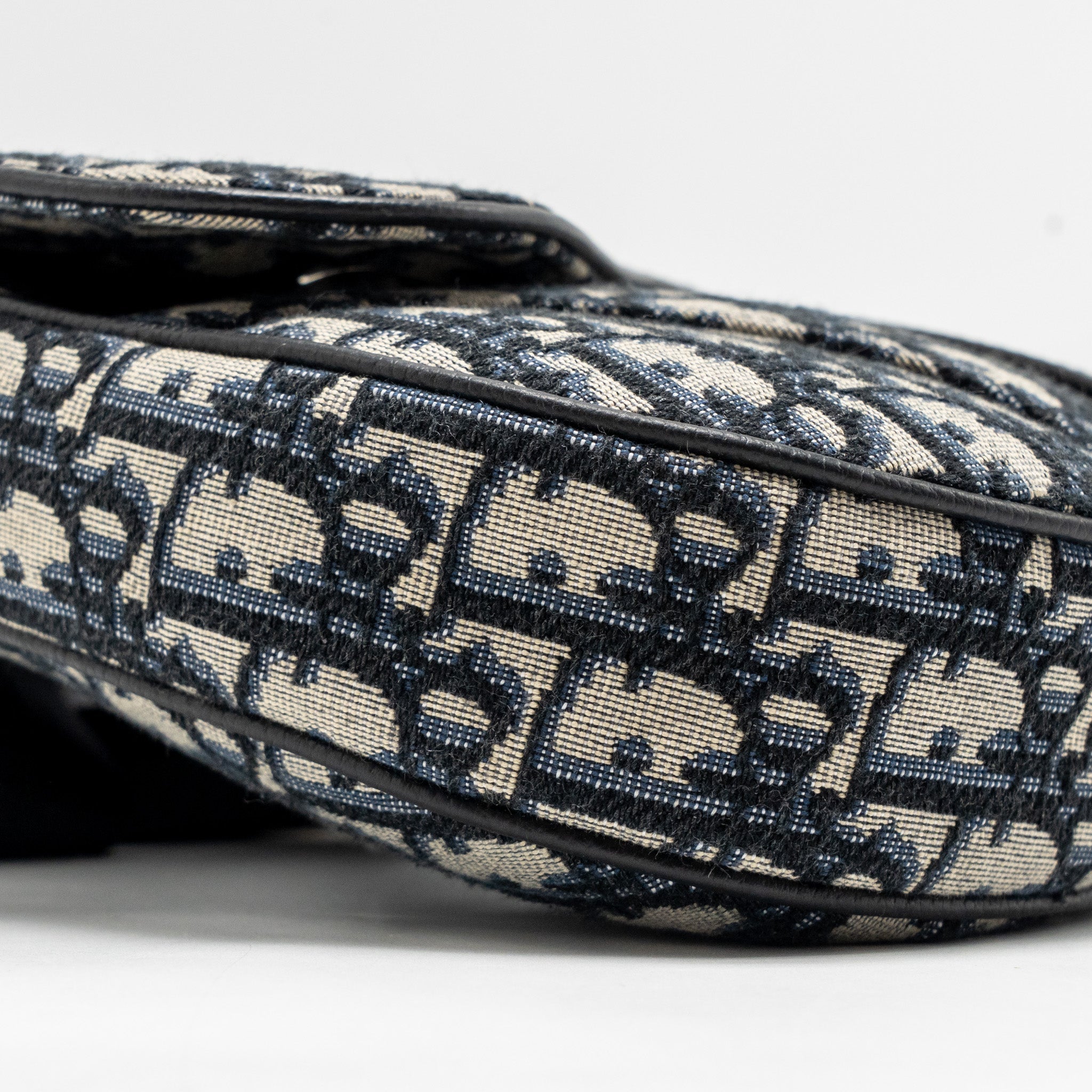 DIOR HOMME SADDLE BAG OBLIQUE JACQUARD MULTICOLOURED HARDWARE